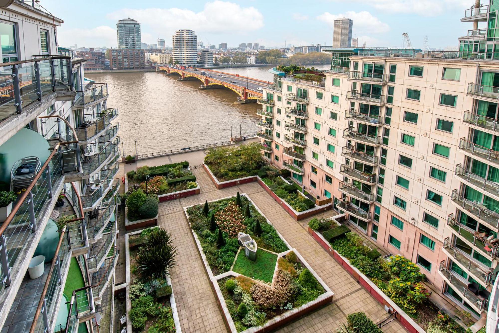 Modern 2 Bedroom 2 Bath Apartment With River View London Exterior photo